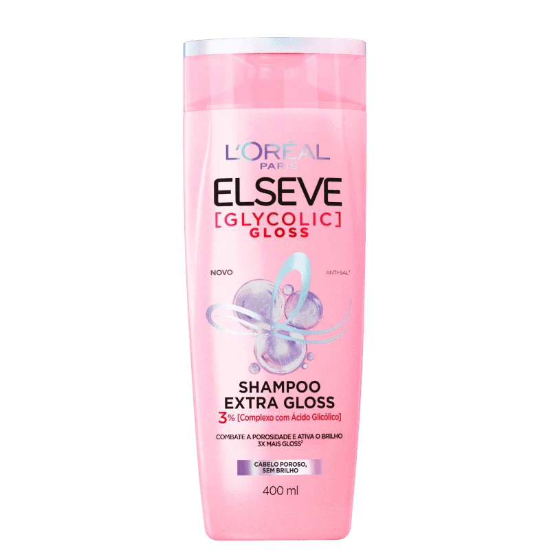 Glicolico - Kit com Shampoo e Condicionador Sela Brilho